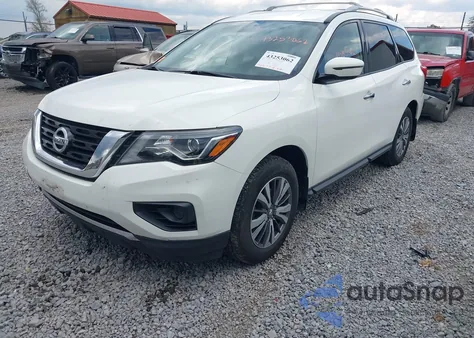 2019 Nissan Pathfinder S z USA, uszkodzony, nr VIN 5N1DR2MM4KC652519